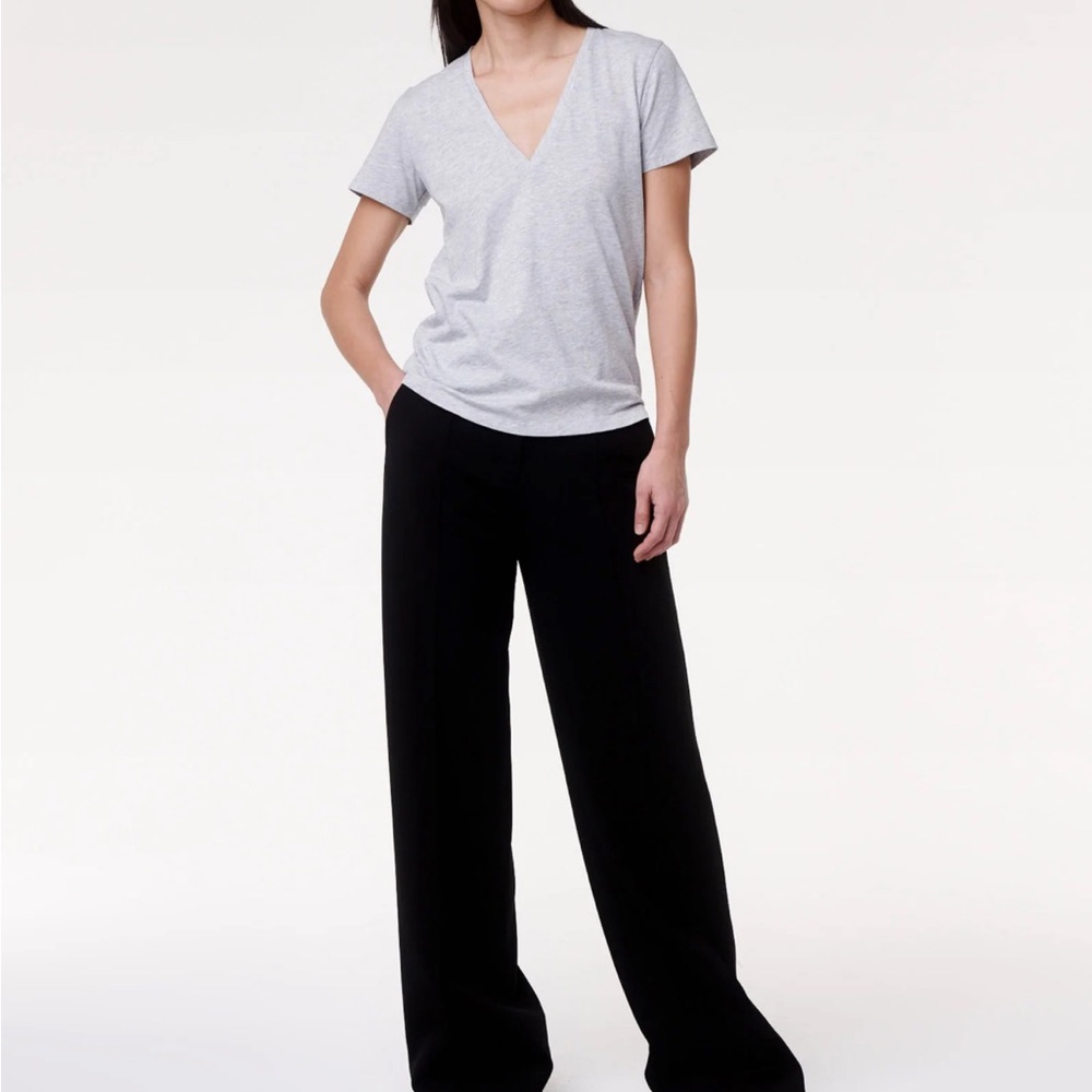Elyse Walker v neck t shirt